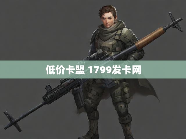 低价卡盟 1799发卡网