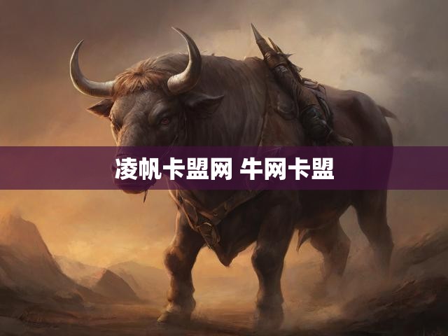 凌帆卡盟网 牛网卡盟
