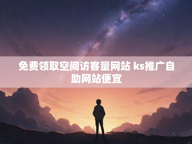 免费领取空间访客量网站 ks推广自助网站便宜