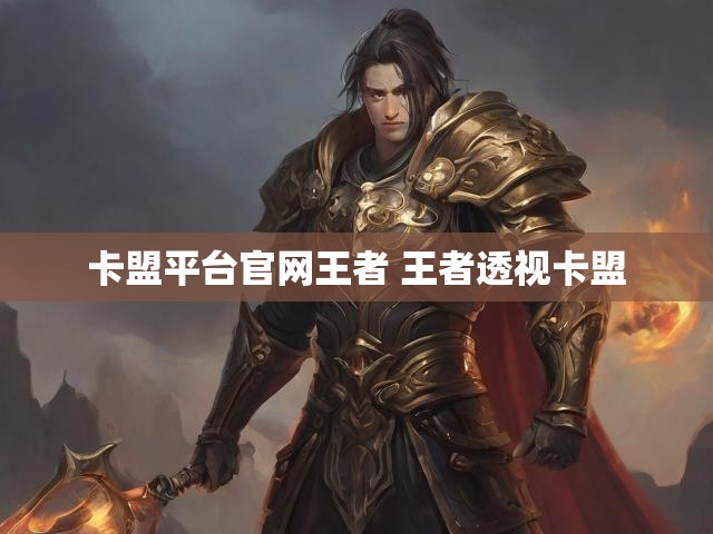 卡盟平台官网王者 王者透视卡盟