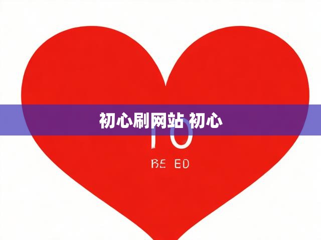初心刷网站 初心