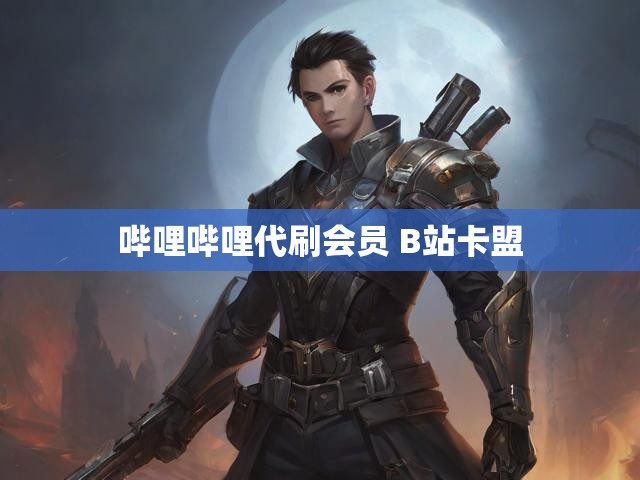 哔哩哔哩代刷会员 B站卡盟
