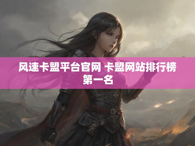 风速卡盟平台官网 卡盟网站排行榜第一名