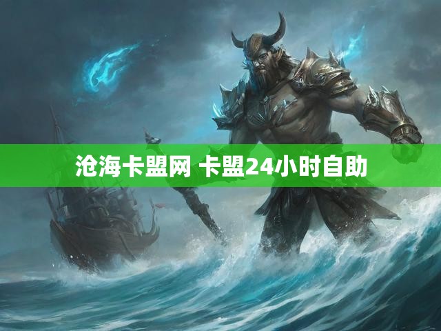 沧海卡盟网 卡盟24小时自助