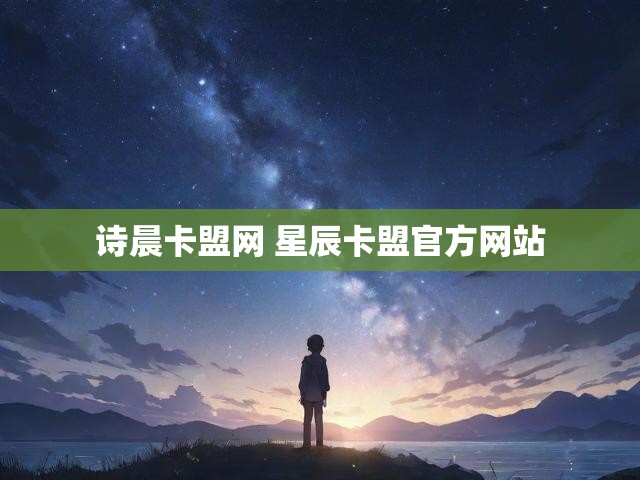 诗晨卡盟网 星辰卡盟官方网站