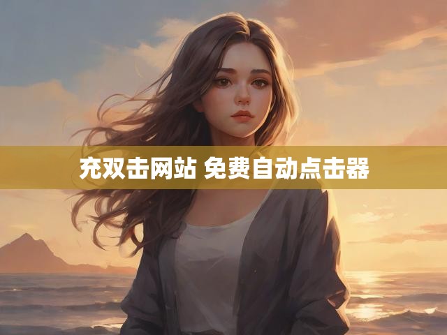 充双击网站 免费自动点击器
